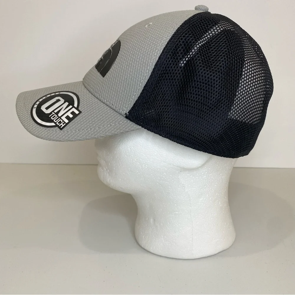 The North Face One Touch Seamless Mesh Hat Cap Unisex One Size Black Gray
